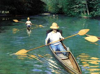 Canoeing on the Yerres