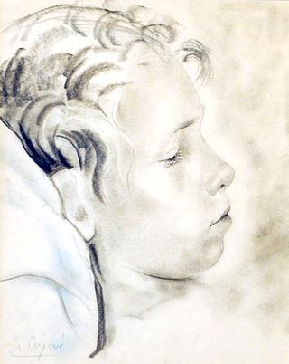 A Portrait of François Facing Right