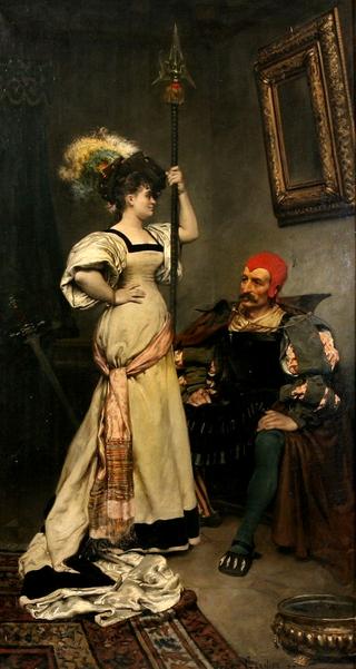 A Break during the Performance