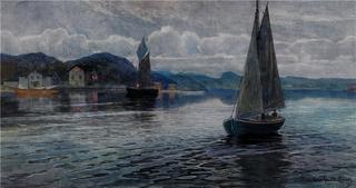 The Moonlight over Marstrand