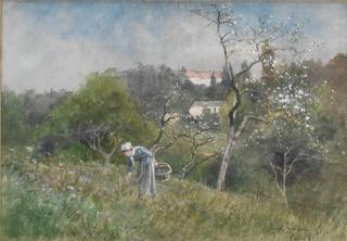 Girl in a Summer Landscape