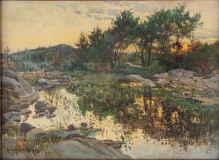 Landscape at Sunset