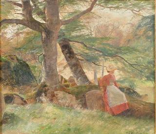 Woman in the Forest