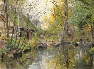 Spreewald River Barges - Autumn
