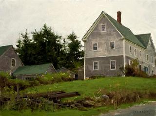 Green and Grey, Monhegan House