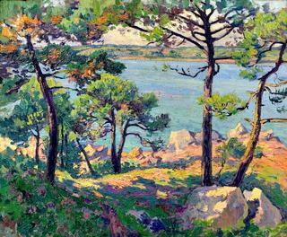 Pines on the Estuary of the Trieux