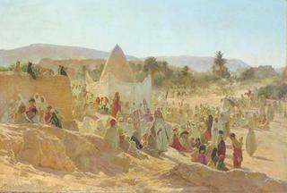 Villagers in the Deset