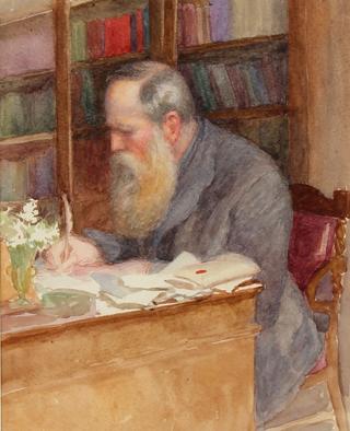 William Banks Davis in his Study