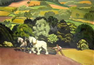 Ploughing the fields