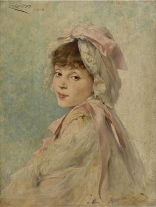Portrait of Gabrielle Réjane as a Young Actress