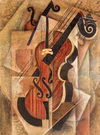 Still Life with Violin