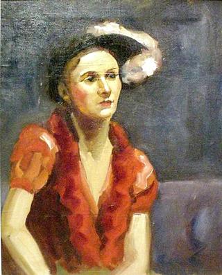 Woman in Red