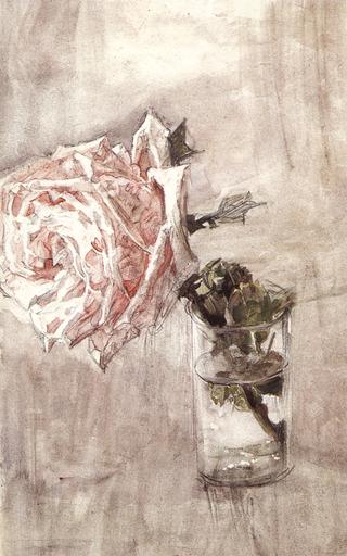 Rose in a Glass