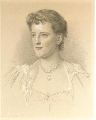 Portrait of Mary Henrietta Power, neè Mangles