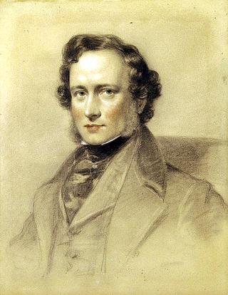 Portrait of a Young Dark Haired Gentleman