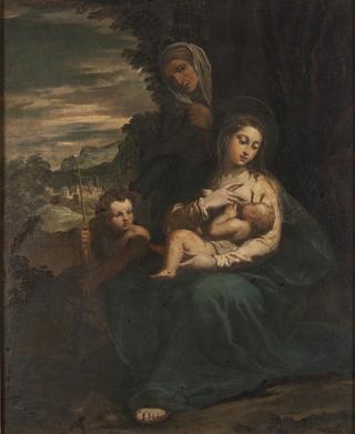 The Virgin and Child with St Elizabeth and the Infant St John