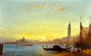 Sunset in Venice