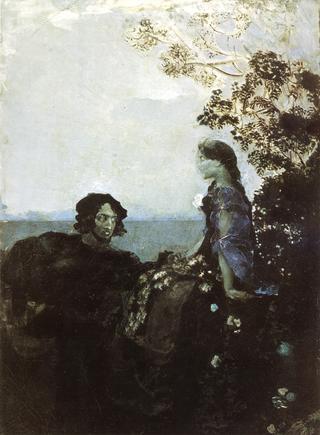 Hamlet and Ophelia