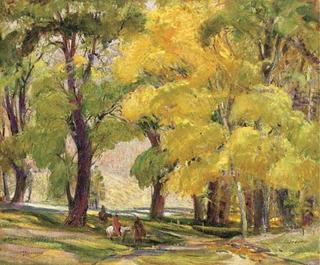 Cottonwoods in the Fall, Glorietta Grove