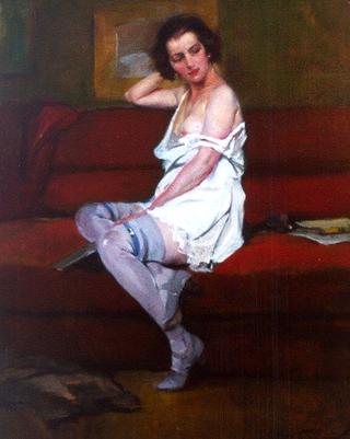 Woman on the Sofa