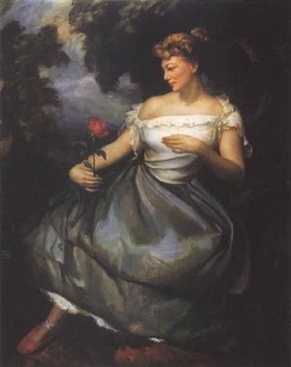 Lady with a Rose