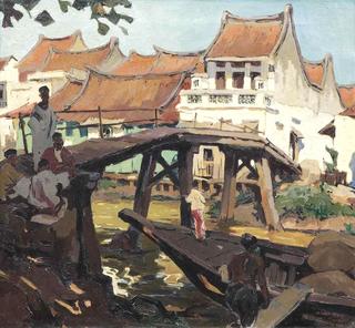 Bridge in Old Batavia