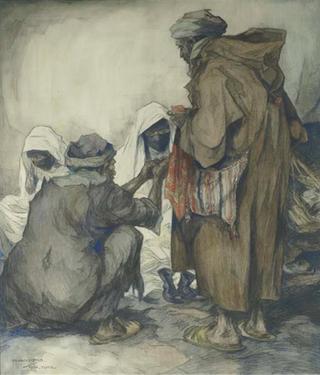 Men in the Street in Tunis