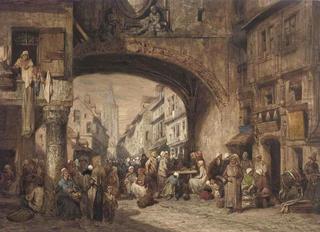 A Busy Market Day