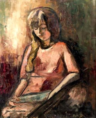 Young Girl Reading