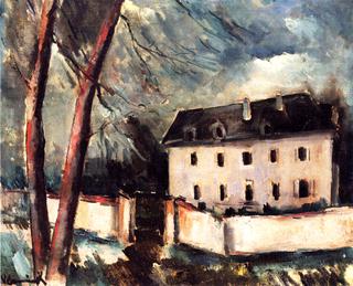 Landscape with Grey House