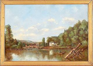 Fishermen on the River