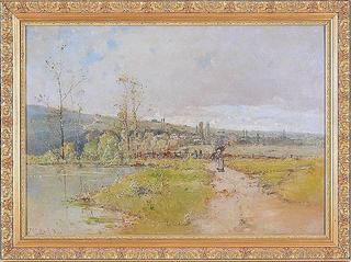 Landscape with Figure
