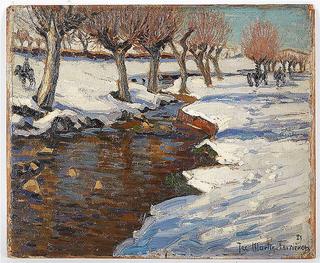 River and Snow