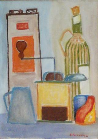Still-life with Coffee Grinder