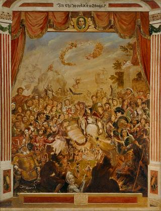 The First Appearance of William Shakespeare on the Stage of the Globe Theatre