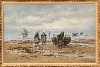 Fishermen on the Beach