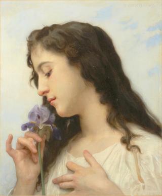 Woman with Iris