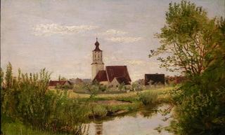 Landscape with Church