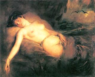 Lying Female Nude