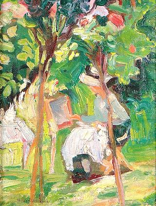 Sketching in the Garden