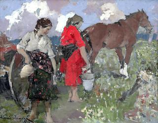Peasants in the Italian Countryside