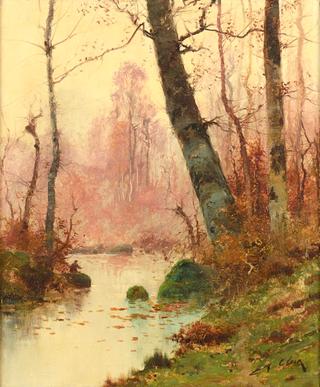 Fisherman in the Forest