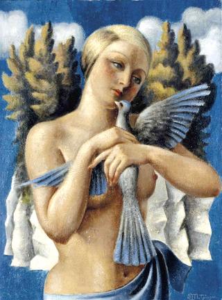 Femme à la colombe