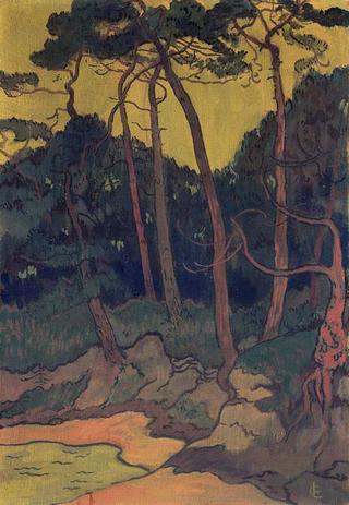 Pines on the Shore
