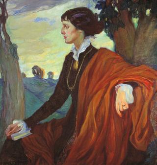 Portrait of Anna Akhmatova