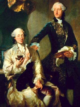 Portrait of Maximilian III Joseph, Elector of Bavaria, and Joseph Anton von Seeau