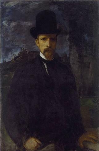 Self-Portrait with High Hat