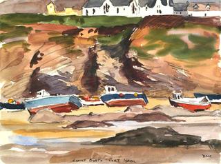Fishing Boats, Port Isaac