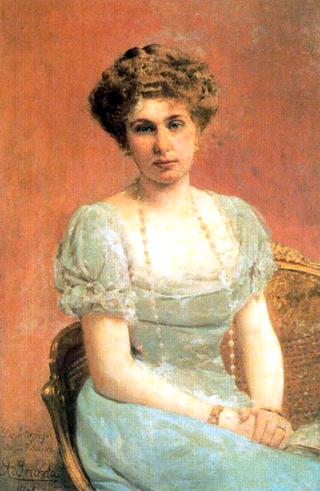 Portrait of Queen Victoria Eugenia