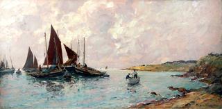 Fishermen in Brittany